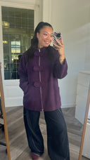 Angelique cashmere-blend jas - S