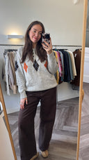 Janice wool-blend trui - M
