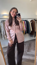 Kiana jacquard blouse - S-M