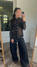 Charlotte glitter top - S