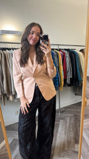 Sloane silk-blend blazer - S