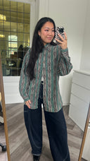 Jeanne 100% katoen blouse - M