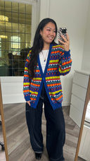 Tatiana 100% wol vest - S