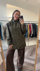 Eira army regenjas - M-L
