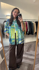 Yvaine geprinte blouse - XL