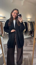 Alva mohair-blend vest - M-L