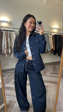 Calvin Klein katoenen blouse - S