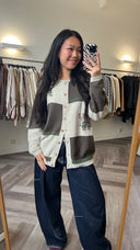 Lexi angora-blend vest - M
