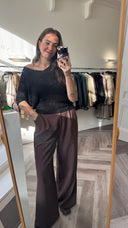 Lavinia gebreide top - M