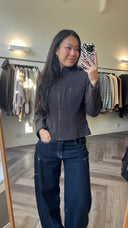 Eluned zip-up jasje - S