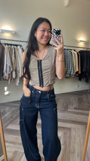 Nyah cropped top - S-M
