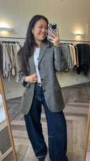 Tinka 100% wol blazer - M