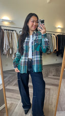 Farida flannel blouse - M