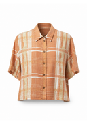 Kai geruite blouse - M