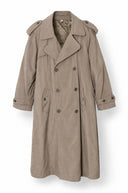 Sien gewatteerde trenchcoat - L