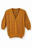 Carla 100% katoen top - L