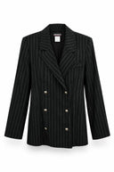 Hilde krijtstreep blazer - M
