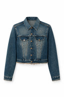 Ronja denim top/jasje - S