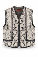 Fieke 100% zijden gilet - M