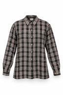 Sandra geruite blouse - L