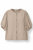 Laurel crinkle blouse - M