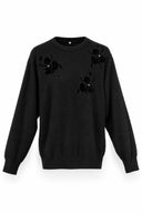 Kine angora+lamswol trui - S