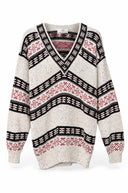 Lot 100% katoen trui - L