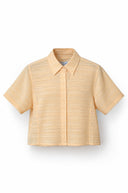 Ilse cropped blouseje - M