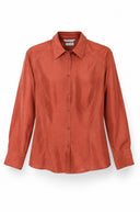 Lydia cupro blouse - S