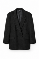 Noortje wool-blend jas - L