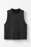 Hana metallic top - S