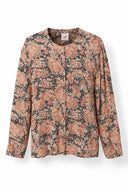 Rozemarijn geprinte blouse - M