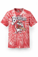 Beavers tie-dye t-shirt - L
