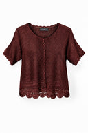 Dori gehaakte top - S