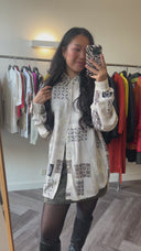 Lenny geprinte blouse - XL