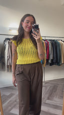 Inka 100% katoen top - M