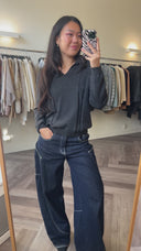 Ilka wool-blend trui - S