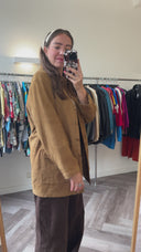 Jules suede jas - L