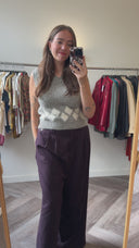 Nore spencer top - M