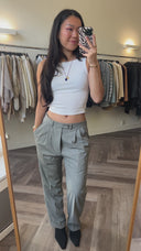 Yselle straight leg pantalon - S