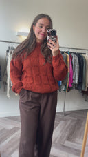 Wil wool-blend trui - L