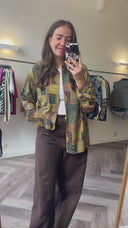 Hanna geprinte blouse - XL