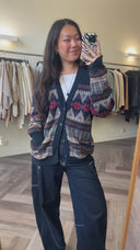 Sarai wool-blend vest - L