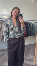 Adeline schoudervulling jasje - M