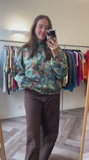 Mila geprinte bomber - XL
