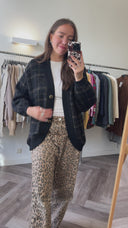 Yvon mohair-blend vest - M