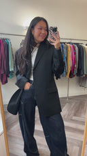 Helena 100% wol blazer - L