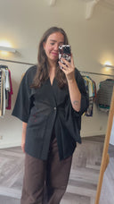 Tes 100% zijden kimono - M