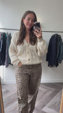 Sam kid mohair vest - L
