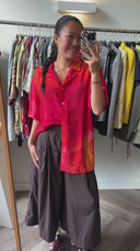 Maya geprinte blouse - L